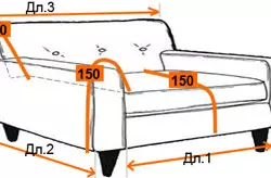 Wie man einen Umhang auf dem Sofa macht, machen Sie es selbst