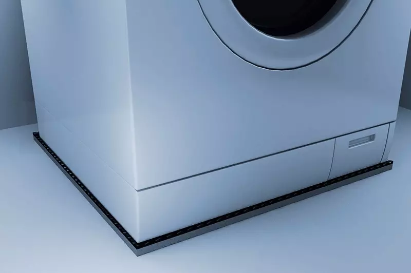 Anti-vibratieraad voor een wasmachine