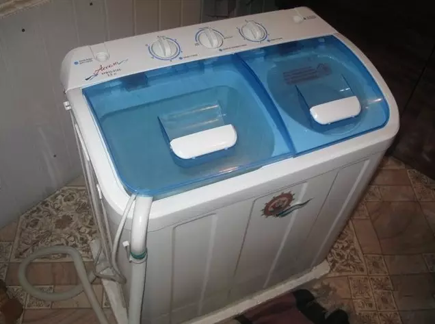 Waschmaschine für Hütte