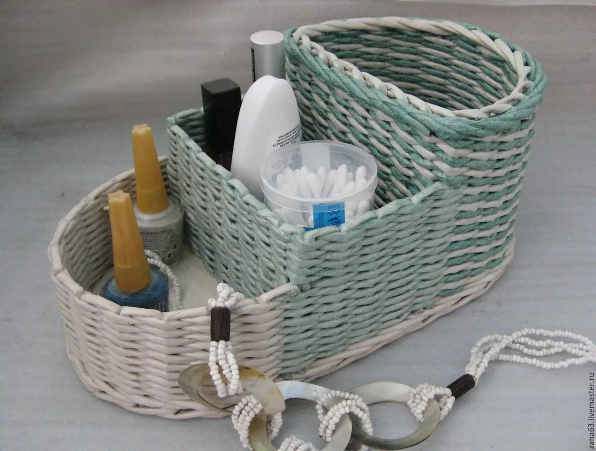 5 xeitos frescos de usar cestas no apartamento