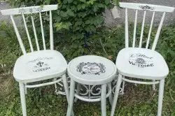 Kako ukrasiti stolice vlastitim rukama za odmor ili kada ažurirate unutrašnjost