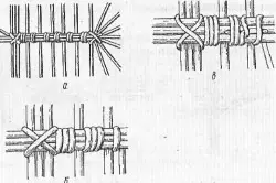 Cathaoireacha braided teicneolaíocht déantúsaíochta lena lámha féin