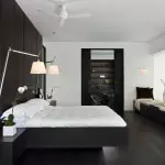モダンなスタイルの寝室のデザイン