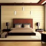 현대적인 스타일의 침실 디자인