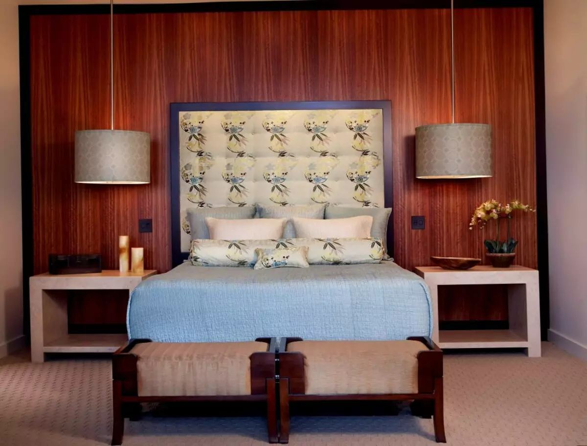 현대적인 스타일의 침실 디자인