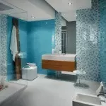 Mosaic in die badkamer