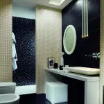 Mosaico no deseño do baño (+50 foto)