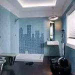 Mosaic in die badkamer