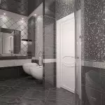 Mosaïese in die ontwerp van die badkamer (+50 foto)