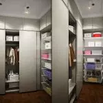Како да планирате гардероба соба: Избор на конфигурација, локација и невообичаени идеи (+160 фотографии)