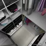 Hoe een kleedkamer van de opslagruimte te maken: de ideeën van afspraak | +50 foto