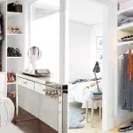 Betovering van kledingkast in de slaapkamer: interessante ideeën voor verschillende omstandigheden | +84 foto