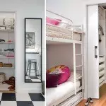 Sådan planlægger du et garderobe værelse: Valg af en konfiguration, beliggenhed og usædvanlige ideer (+160 Billeder)