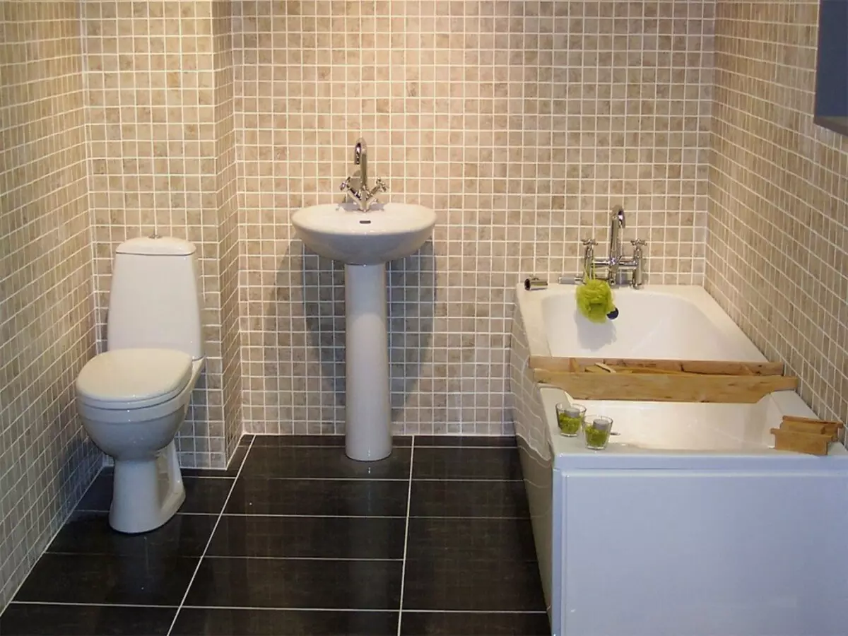 Băi design combinat cu toaletă