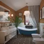 Cách tạo một thiết kế phòng tắm tốt kết hợp với nhà vệ sinh (+50 ảnh)