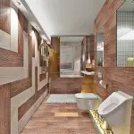 Come creare un buon design del bagno combinato con toilette (+50 foto)