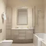 Băi design combinat cu toaletă