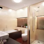 Bagaimana untuk membuat reka bentuk bilik mandi yang baik digabungkan dengan tandas (+50 foto)
