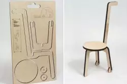 Vi gör en stol från plywood gör det själv