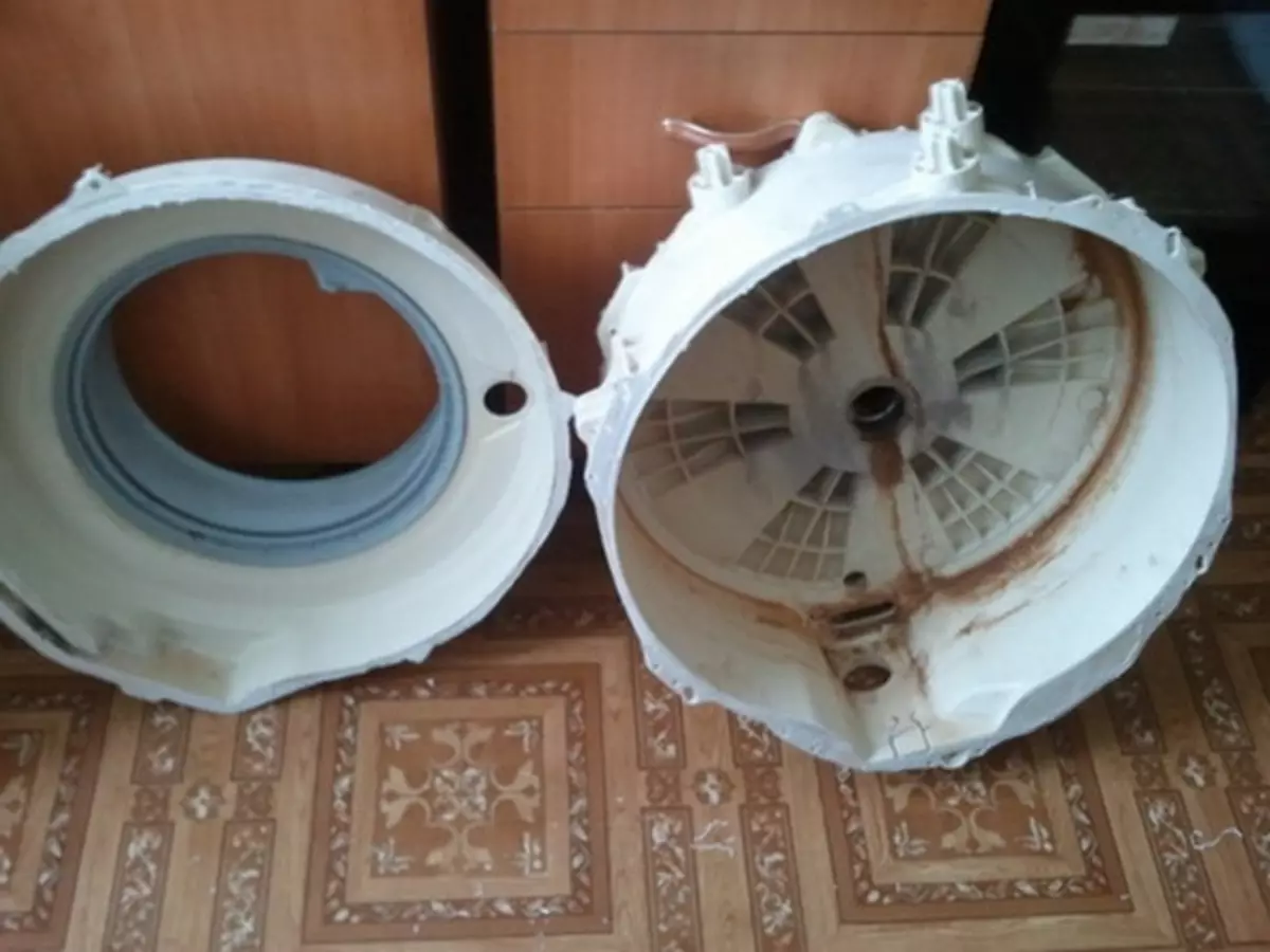 Como eliminar o tambor na lavadora?