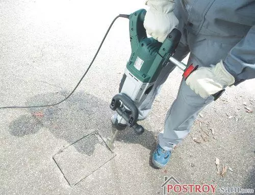 Kako izbrati električni jackhammer