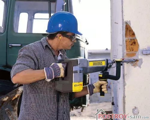 Kaip pasirinkti elektrinį jackhammer