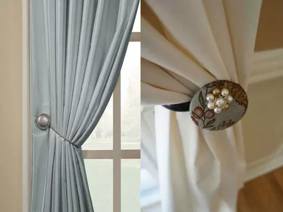 Howiqas xweşik ji bo berhevkirina Magnets Curtains: Secrets Decoration Spectacular