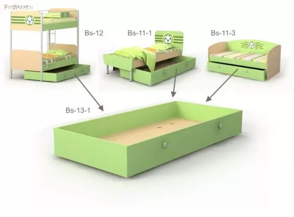 Tempat tidur geser dengan tangannya sendiri - solusi yang bagus untuk kamar tidur Anda. Cara membuat tempat tidur melakukannya sendiri dari chipboard untuk anak