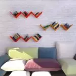 Col·locació de prestatges a la paret: 5 opcions elegants