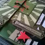 Army album - the memory of the service and the best gift with your own hands