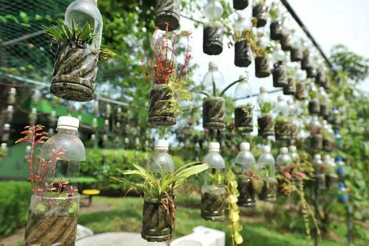 Decor for giving: How to use plastic bottles as efficiently as possible and interesting?