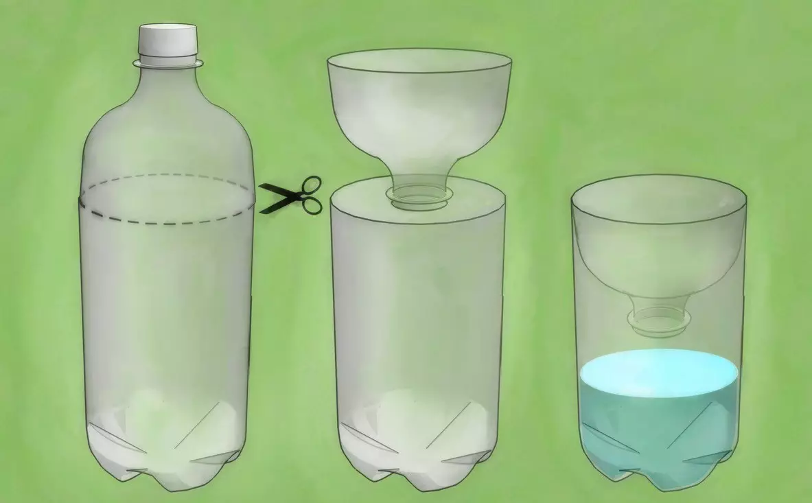 דקור לתת: כיצד להשתמש בקבוקי פלסטיק ביעילות ככל האפשר ומעניין?