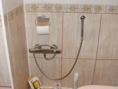 Mi a kényelmes a fürdőszobában: higiénikus zuhany vagy bidé?