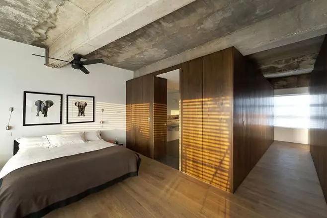 Dormitorio estilo loft con sus propias manos: diseño, foto