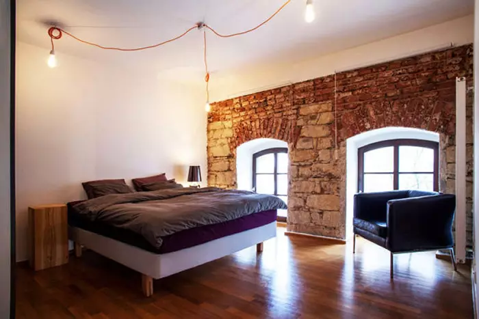 Loft-stil soveværelse med egne hænder: design, foto