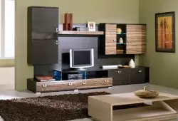 Donkere meubels: Hokker wallpaper is better om te kiezen