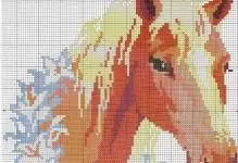 Cross-Cross Stitch: skeemid ja komplektid, vaba, poni töötab vees, riolis tüdrukutele