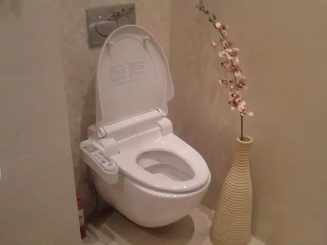 Hygienic स्नायु संग शौचालय