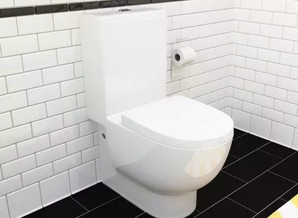 Compact Toilet - mhinduro yakakodzera yekugezera diki