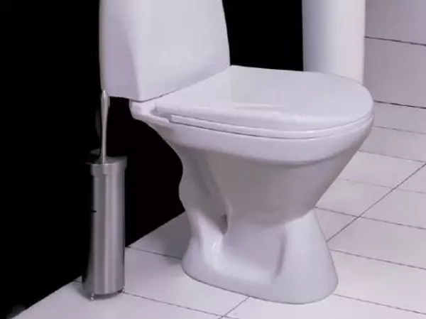 Toiletbakke met vertikale vrylating