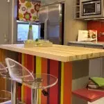 Kaip įvesti virtuvės salą mažoje virtuvėje?