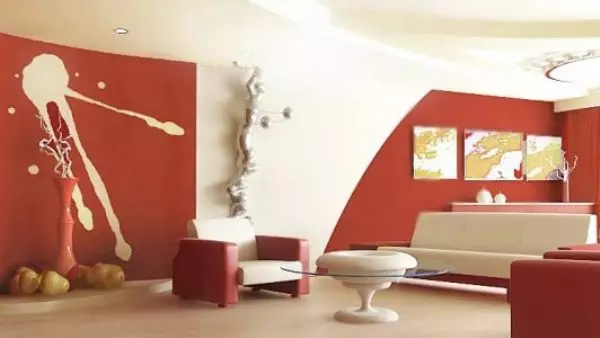 Terracotta Color Bakgrunn: Brick Shades i interiøret