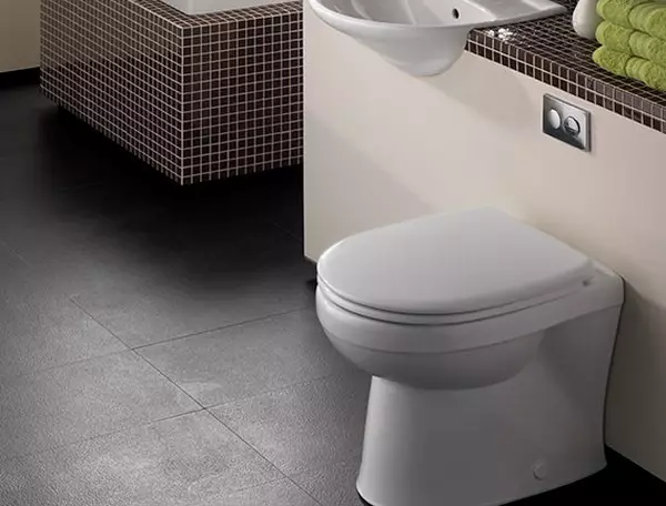 Toilets with a hidden tank