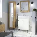 Interessante metodes om dinge in die badkamer te stoor