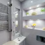 Interessante methoden voor het opslaan van dingen in de badkamer
