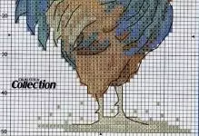 Cock Stitch Cross Scheme: Pobierz za darmo, Zestawy Vintage, Złoty Kurczak, Artykuły i Mini wykresy z Księżycem