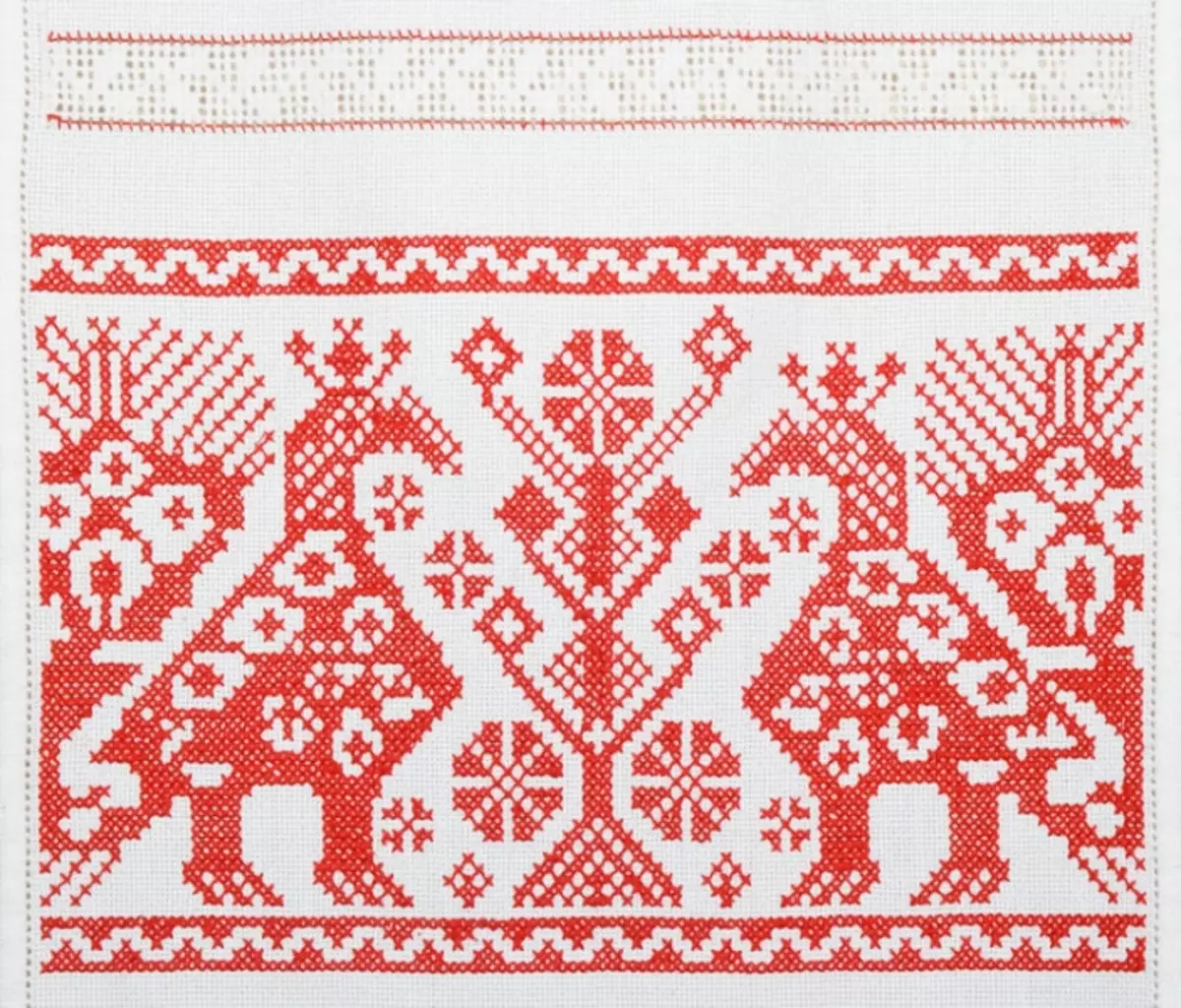 Isikimu se-Cock Stitch Cross: Ukulanda kwamahhala, amasethi we-vintage, inkukhu yegolide, izindatshana namashadi amancane ngenyanga