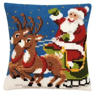 Cross Stitch Scheme Pillows: descarga gratuita, sofá sen rexistro, adornos para nenos, gato con balón