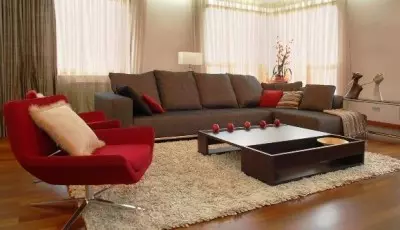 Kahverengi mobilya: hangi duvar kağıdı seçmek, fotoğraf