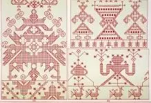 Makos Cross Embroidery Scheme: gratis download, welk ornament pick-up, gewenste voor liefde